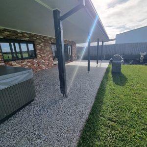 exposed aggregate reseal