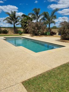 exposed aggregate reseal image