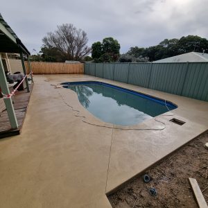 Concreting- pool- Coloured