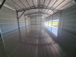 plain epoxy shed